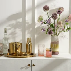 Aaron Pink Glassware Set of 6