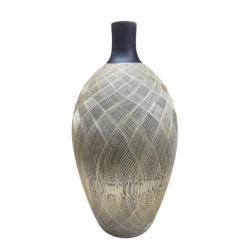 Adobe Split Straw Vase