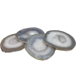 Agate Coaster Set Grey