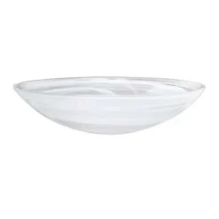 Alabaster Serving Bowl 15"