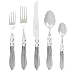 Aladdin Brilliant Flatware 5 Piece Setting