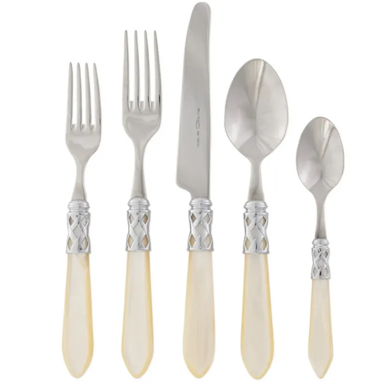 Aladdin Brilliant Flatware 5 Piece Setting