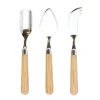 Albero Cheese Knife Oak Set
