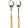 Albero Salad Server Oak Set
