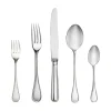 Albi Christofle Sterling Silver Flatware 5 Piece Setting
