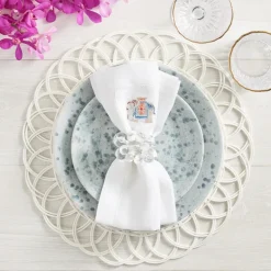 Alfresco Placemat White Set of 4