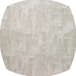Allure Elliptical Placemat Granite Set of 4
