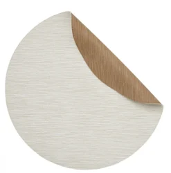 Amara Reversible Placemat Beige & Snow Set of 4