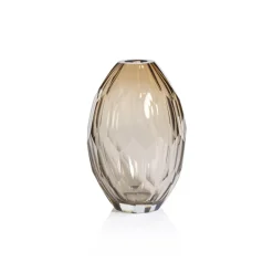 Anderson Faceted Glass Vase