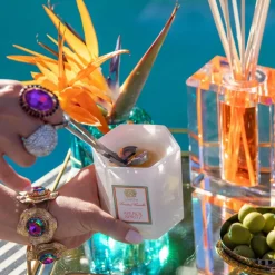 Aperol Spritz Candle