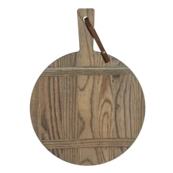 Ash Driftwood Round Serving Board