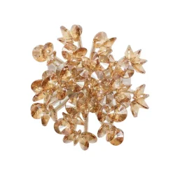 Aster Napkin Ring Champagne Set of 4