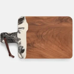 Austin Swirled Cheeseboard Black