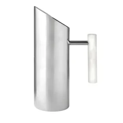 Azure White Handle Pitcher