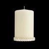 Babylone Silver Plated Candle Holder