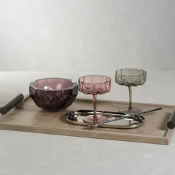 Belle Rectangle Leather Tray