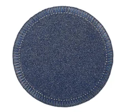 Bevel Placemat Navy Set of 4