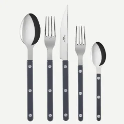 Bistrot Pearly Shiny Silver 5 Piece Setting -