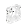 Block Crystal Napkin Ring Set of 4