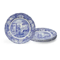 Blue Italian Dinnerware Set of 4