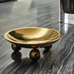 Boule Brass Bowl
