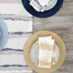 Brushstroke Napkin Gold Set of 4