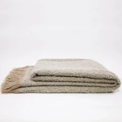 Bubley Natural & Grey Throw