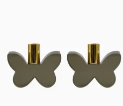 Butterfly Candleholders Set of 2