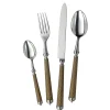 Cable Gold Silver Plated 5 Piece Flatware