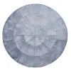 Capiz Shell Placemat Periwinkle Set of 4