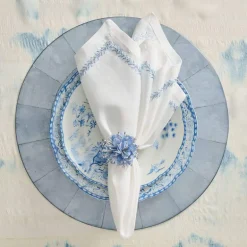 Capiz Shell Placemat Periwinkle Set of 4