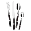 Carla Flatware Ebony 5 Piece Setting