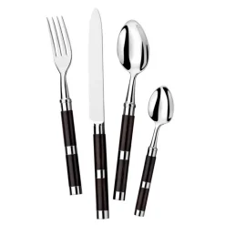 Carla Flatware Ebony 5 Piece Setting