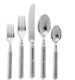 Castello Flatware Silver 5-Piece Setting