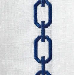 Chains Napkin Navy Set of 4