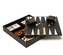 Chess & Checkers 4 in 1 Fallon Game Set