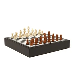 Chess & Checkers 4 in 1 Fallon Game Set