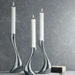 Cobra Candleholder 3 Piece Set