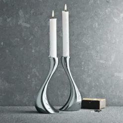 Cobra Candleholder 2 Piece Set