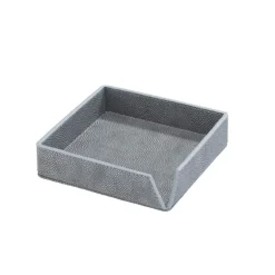 Cocktail Napkin Box Stingray Gray