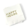 Cocktail Napkin Pack - Gold HAPPY HOUSE