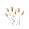 Cocktail Picks Bamboo Set of 6