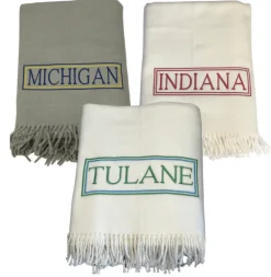 College Spirit Throw | Double Frame