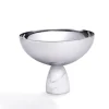 Coluna Carrara Marble Nut Bowl