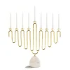 Coluna Menorah Carrara & Gold