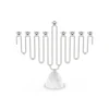 Coluna Menorah Carrara Marble & Silver