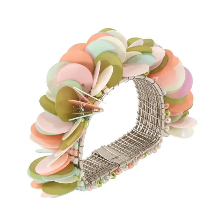 Confetti Pastel Sprinkles Napkin Ring Set of 4