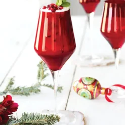 Contessa Water Glass Red