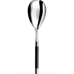 Conty Black Wood Large Serving Spoon