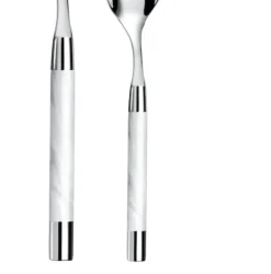Conty Flatware White 5-Piece Setting